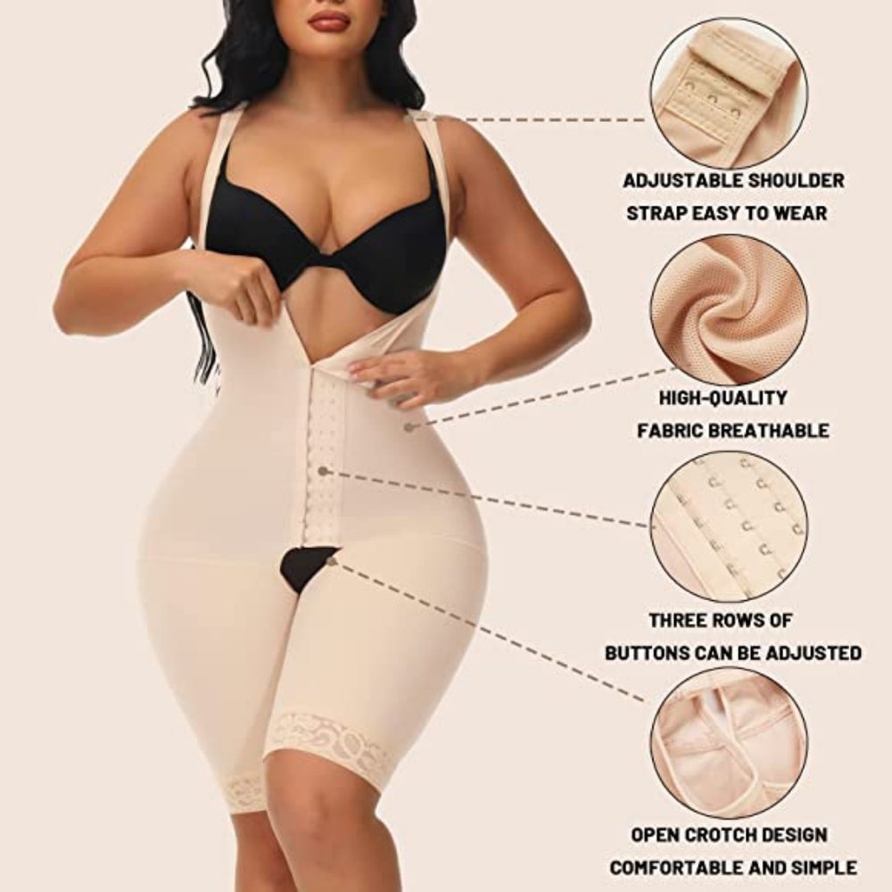 Full body Cambodian body shaper shapewear faja waist trainer